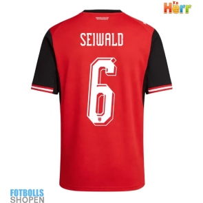 Billiga Österrike Nicolas Seiwald #6 Hemmatröja VM 2026 Kortärmad